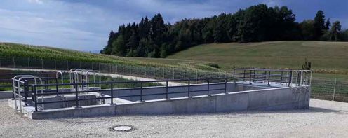 Regenwasserbehandlungsanlagen-RWB-Überlingen-Tragwerk Regenklärbecken-Ingenieurbau-Kuttruff-Ingenieure