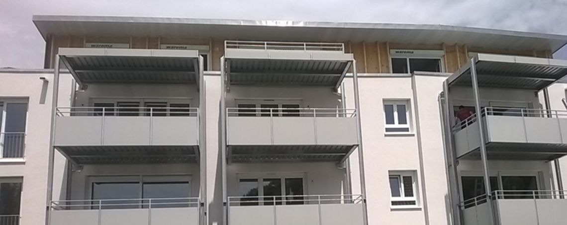 Mehrfamilienhaus in Brettsperrholz 10 Wohneinheiten Mehrfamilienhaus in Brettsperrholz 10 Wohneinheiten