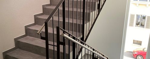 Wohnhaus Möttelinstrasse - Sanierung - Treppenhaus Sanierung-Wohnhaus-Statik-Kuttruff-Ingenieure