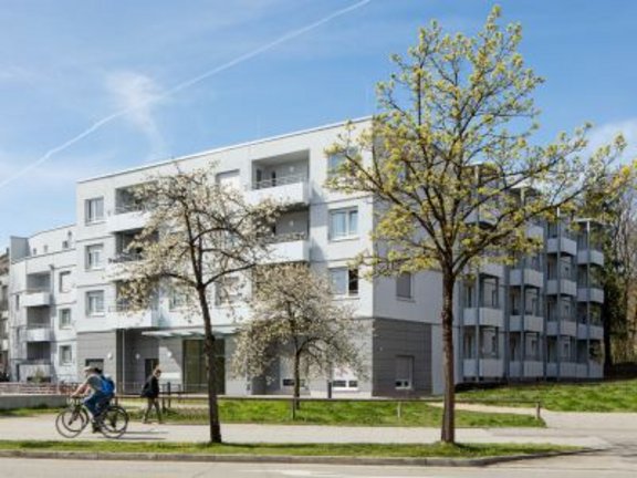 Wohnbebauung auf U-Bahn-Tunnel, München