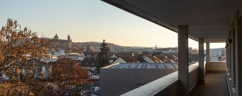 Blick auf die Basilika in Weingarten Blick-vom-Cubus-Competence-Center-Weingarten-Ingenieurbüro-Kuttruff